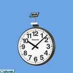 【個人宅配送不可】パナソニック Panasonic TC714705 直送 代引不可・他メーカー同梱不可 φ７００太陽電池時計　ポリカ・片面