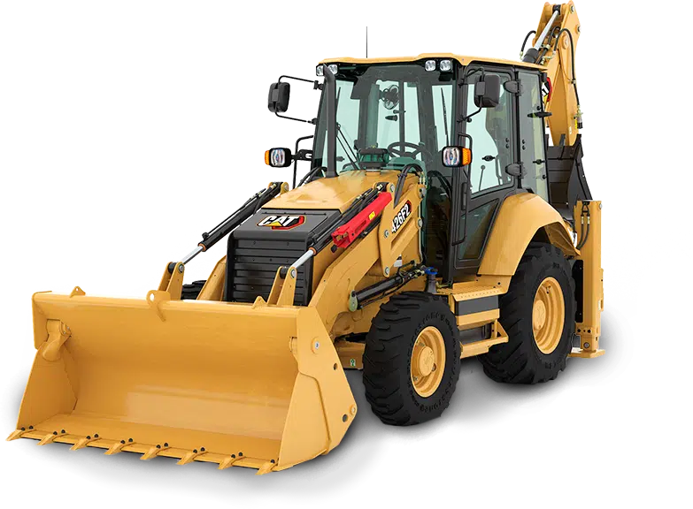 Retroexcavadora derecha